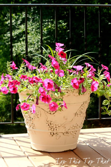 Create an aged Flower Planter in minutes