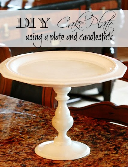 Super Simple Cake Plate