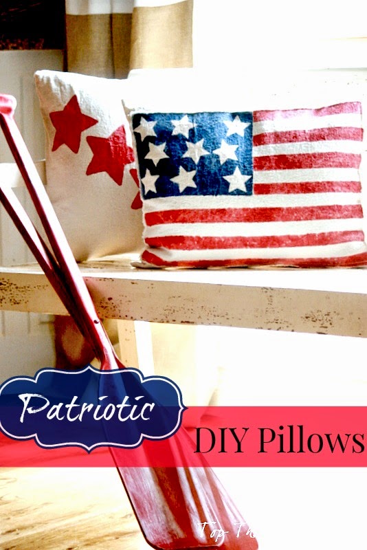 Stars and Stripes Pillow Tutorial