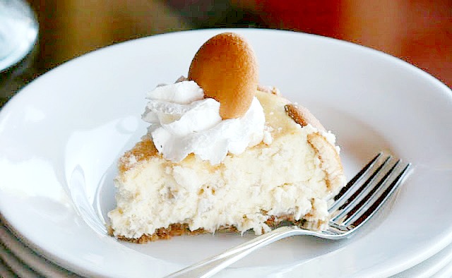 The best banana pudding cheesecake