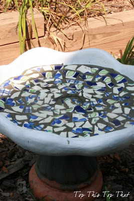 Birdbath Makeover Tutorial