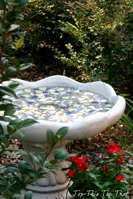 Birdbath Makeover Tutorial