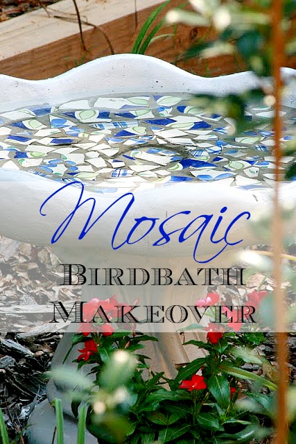 Birdbath Makeover Tutorial