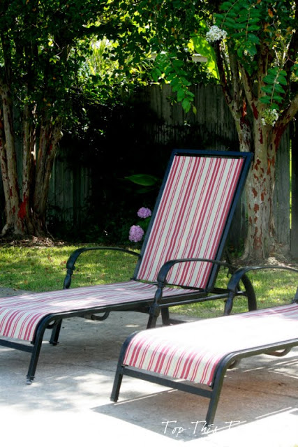 recover your old chaise lounge chairs