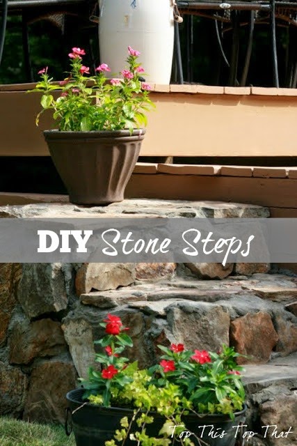 Easy DIY Outdoor Stone Steps for Your Yard You'll Love