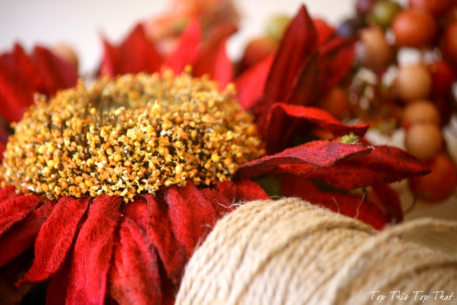 The Easiest Fall Burlap Wreath Tutorial