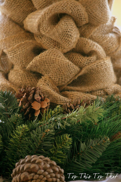 3 Easy DIY Burlap Trees