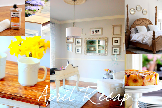 Where Did You Go April…. and a Recap