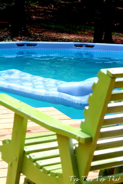 creating a pool aide chair