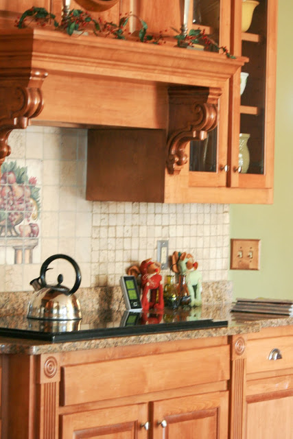 painting a kitchen backsplash