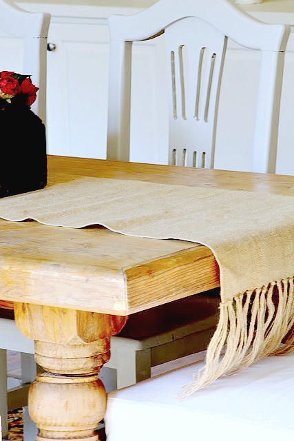 The best Farmhouse table and love story