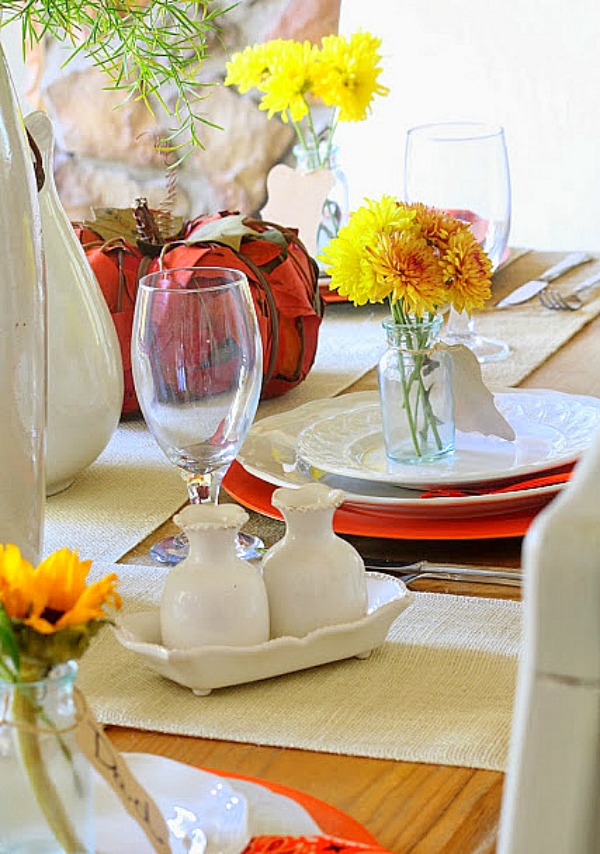 Ideas for setting the perfect Fall Table