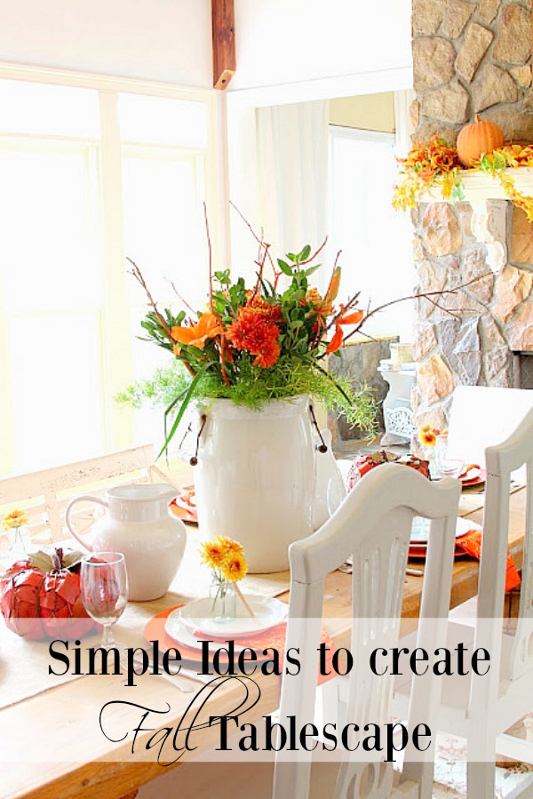 Ideas for setting the perfect Fall Table