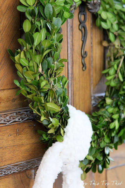 DIY Boxwood Wreath