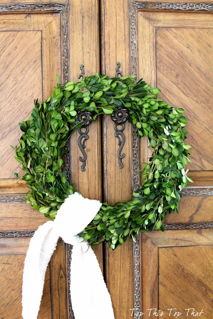 DIY Boxwood Wreath