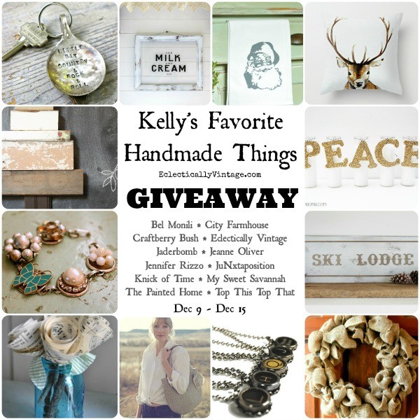 Handmade Things are the Best and an Amazing Giveaway!