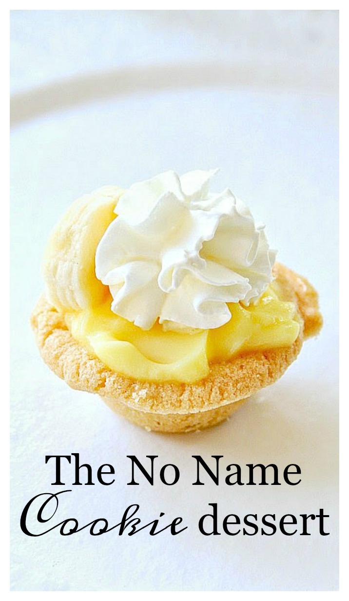 My 'No Name' Cookie Dessert