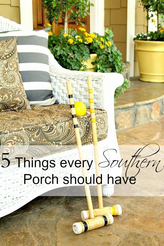 5 things every Southern porch should have