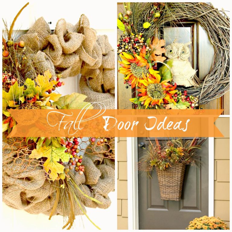 3 Fall Door Ideas