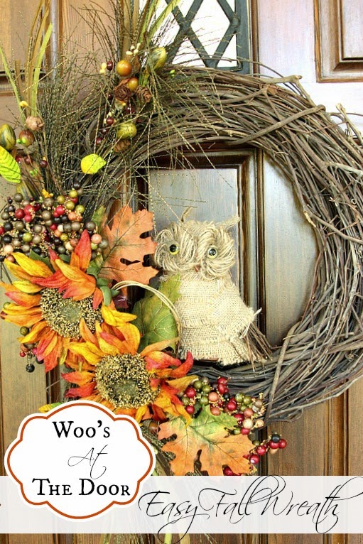 3 Step Fall Wreath