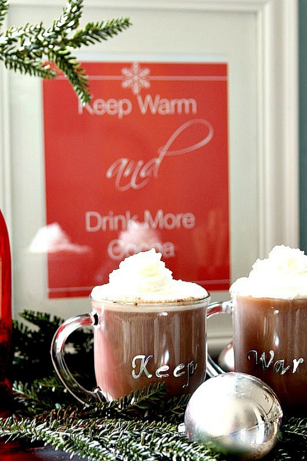 Keep Warm and Drink Cocoa Printable