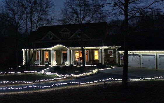 Santa We are Ready…Outdoor Lights