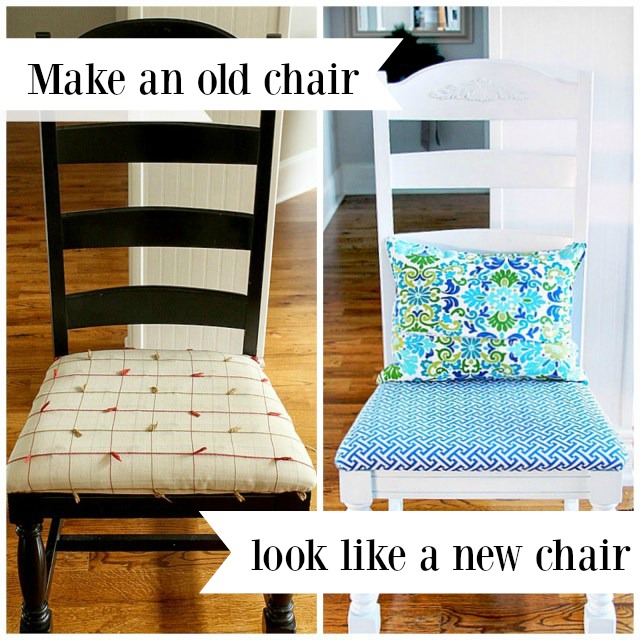 simple steps to make an old chair look new again