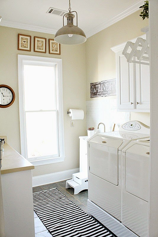 Laundry Room Mini Makeover