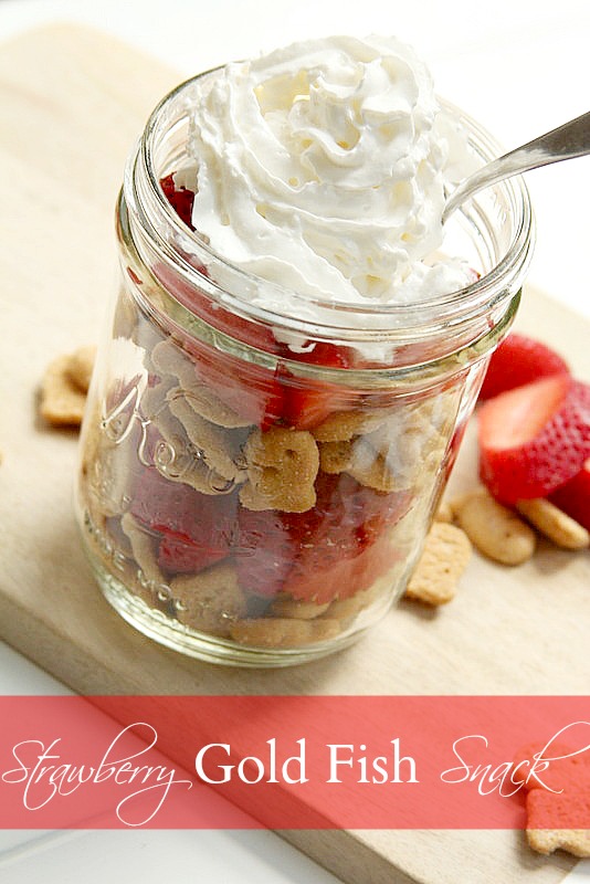 Easier then easy….. Summer Strawberry Snack