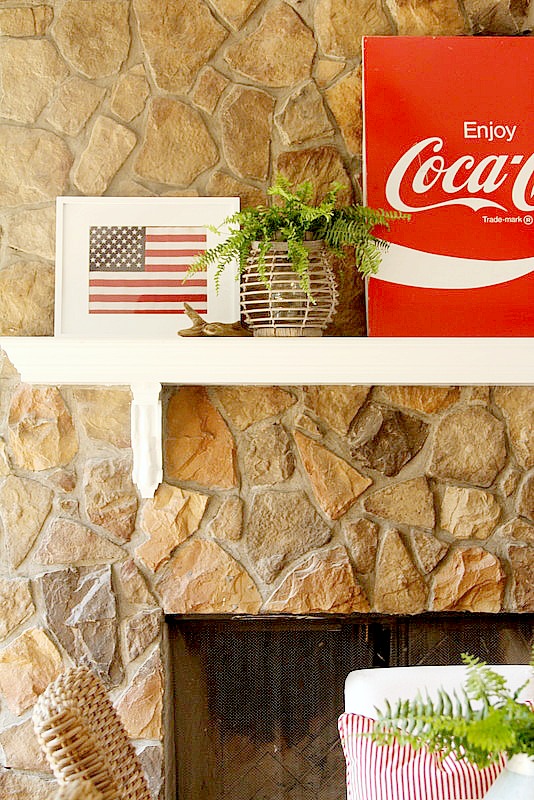 4th of July decor ideas for the table and the house