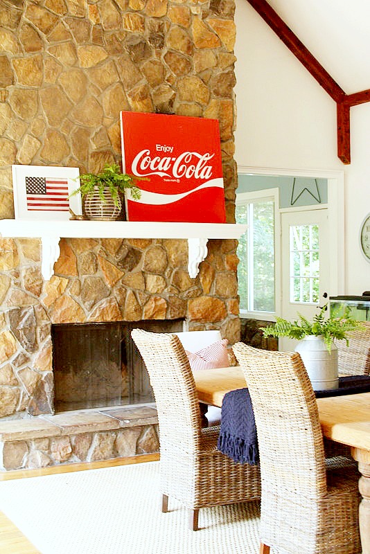 4th of July decor ideas for the table and the house