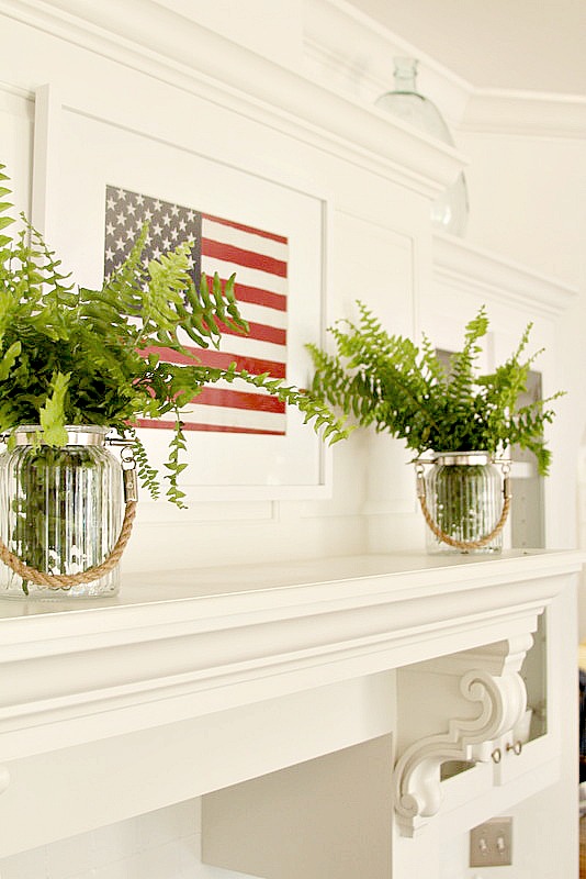 4th of July decor ideas for the table and the house