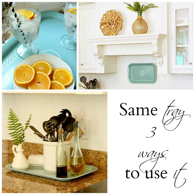 Decorating with the same tray...3 ways