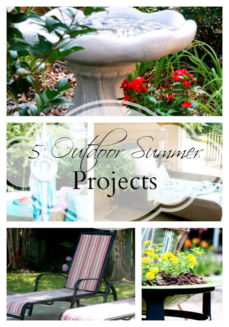 My summer outdoor projects….and a new one to add to the list