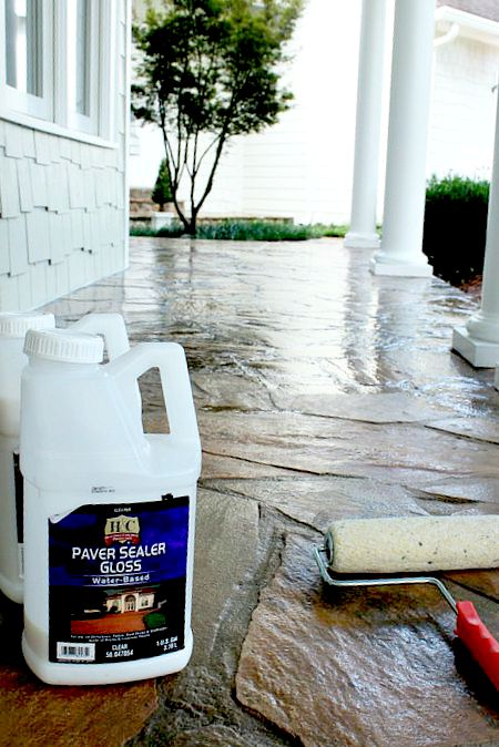 How to apply Gloss Sealer to Stone