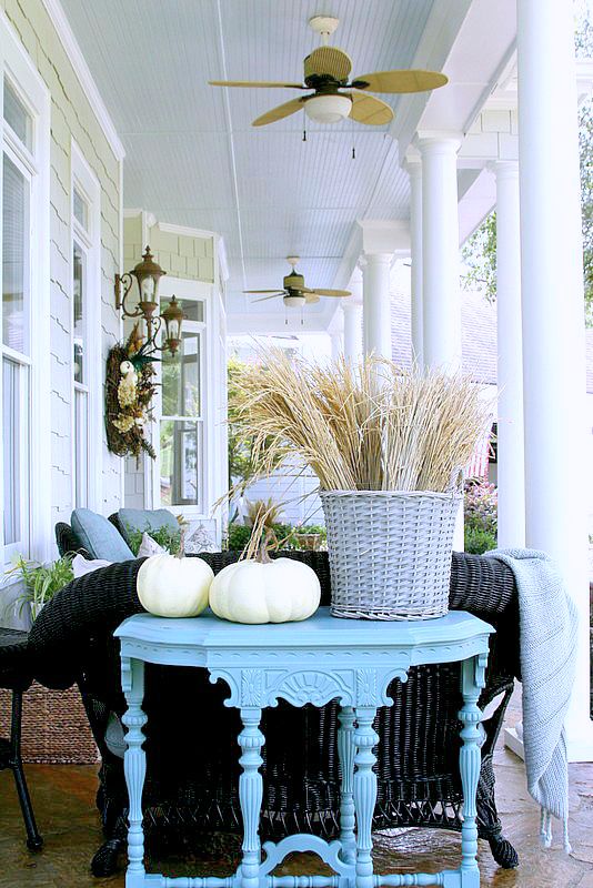 Fall Front Porch