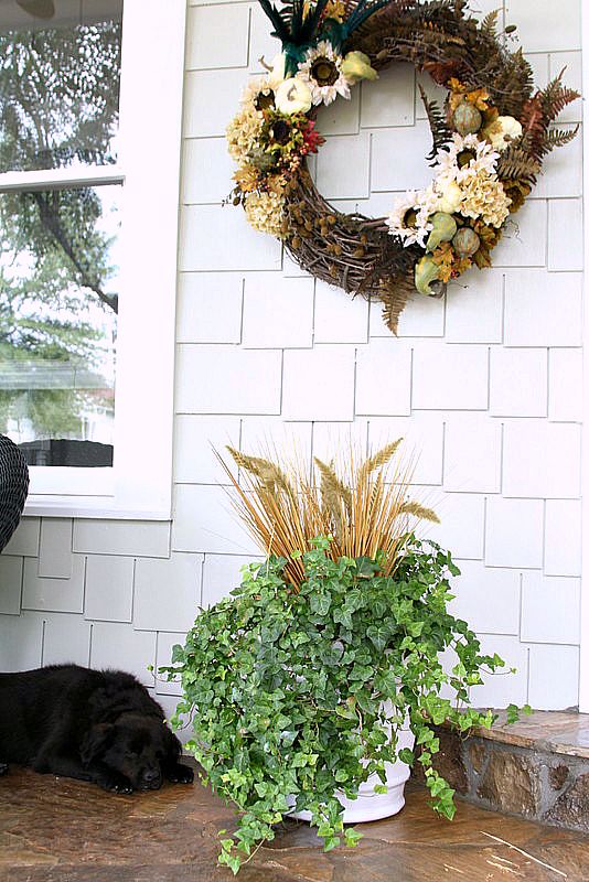 DIY Rustic Luxe Fall Wreath