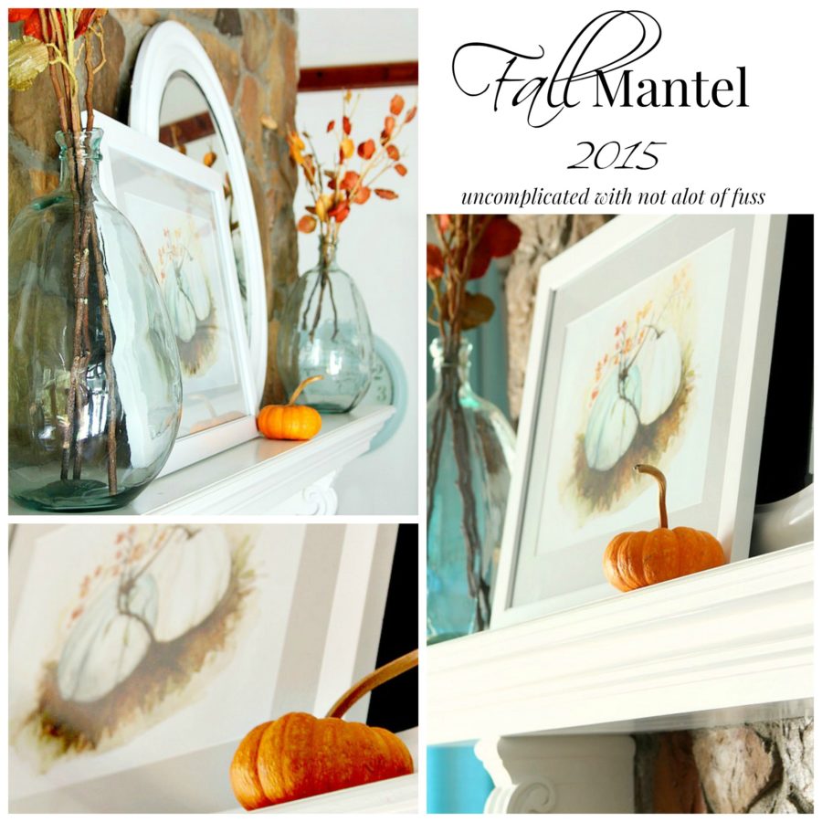 fall mantel 2015