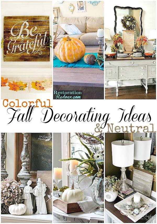 Thanksgiving Mantel Idea for the family