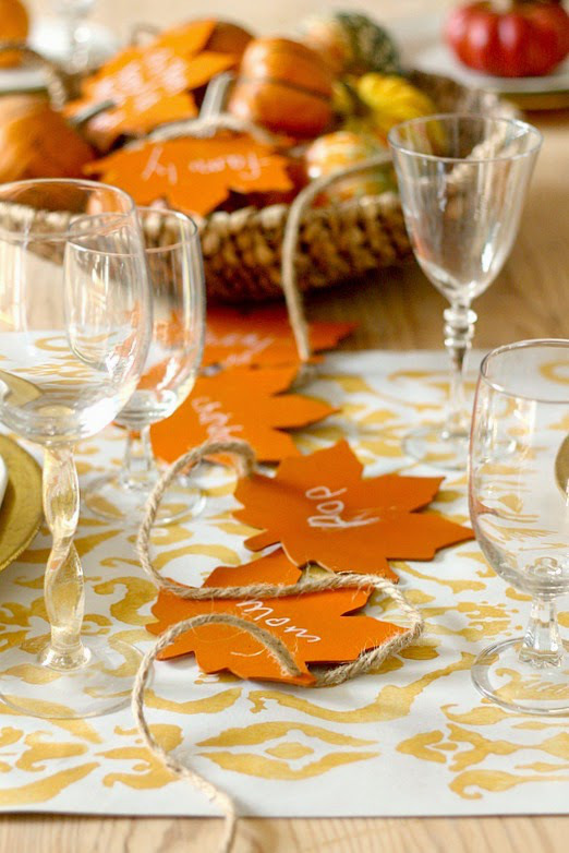 Five Last Minute Table Tips for Thanksgiving