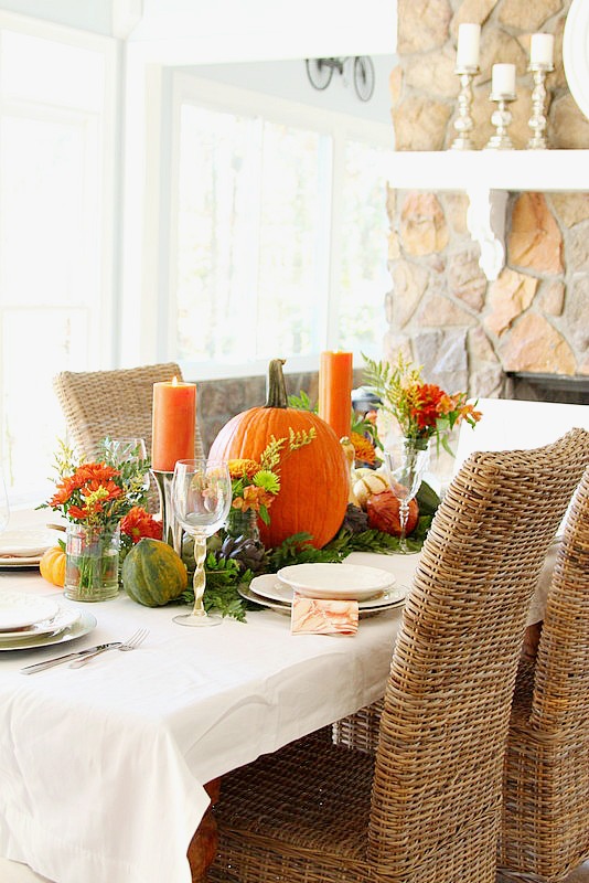 Thanksgiving Kitchen Decor - My Favorite Turkey - A Stroll Thru Life