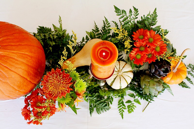 5 Step Thanksgiving Centerpiece