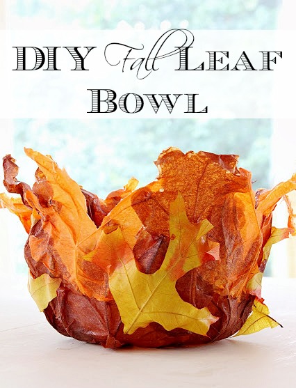 DIY Leaf Bowl