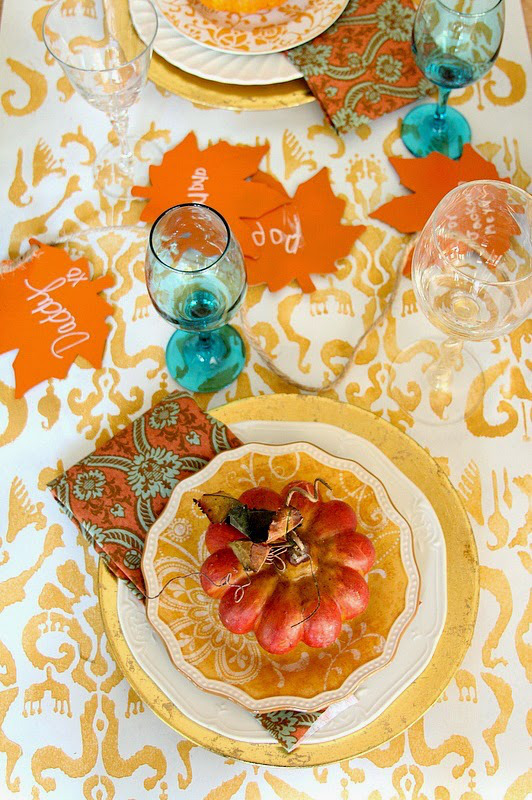 Ideas for setting the perfect Fall Table