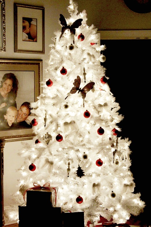 Magical White Christmas Tree