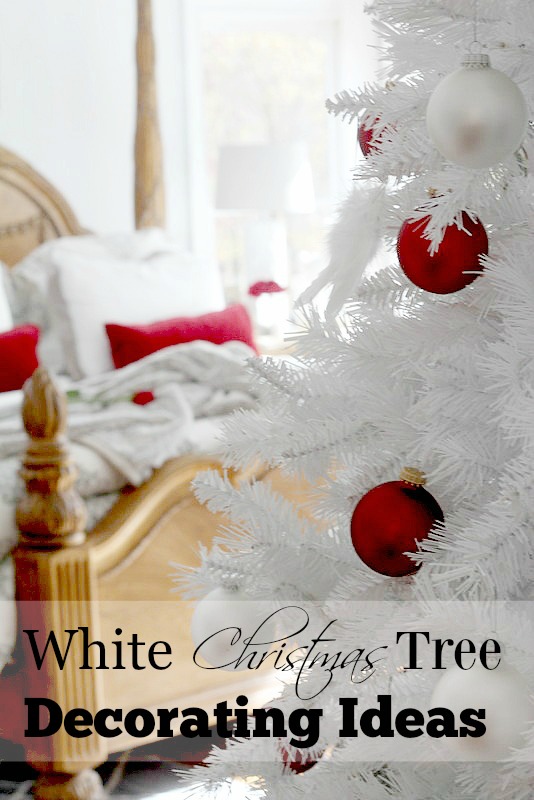 Magical White Christmas Tree