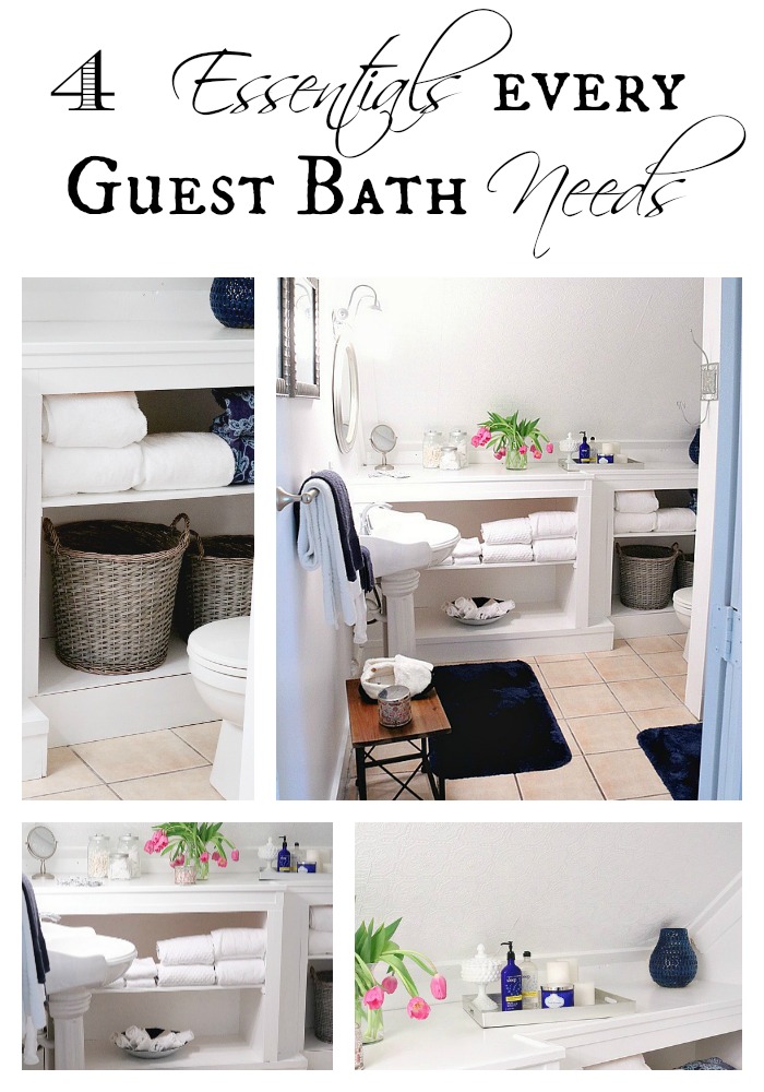 4 essentials every guest bath needs