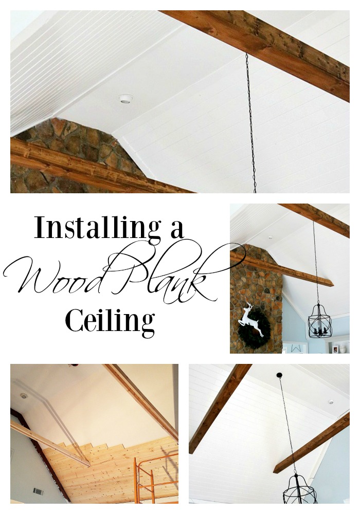 wood plank ceiling