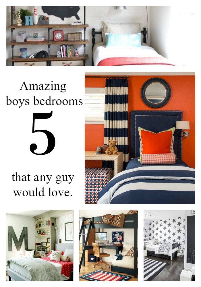 5 Boys Bedrooms that any guy would love