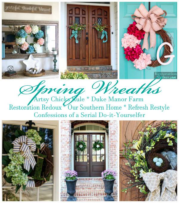 hanging spring baskets